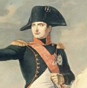 Napoleão Bonaparte e seu chapéu bicorne.