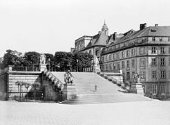 Palais Brühl um 1880