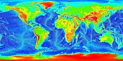 Elevation map