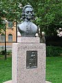 Il busto raffigurante Swedenborg