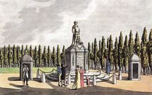 Esplanade mit Königsdenkmal (1804)