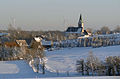 Gezicht op Fürstenau (winter 2012)