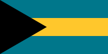 बहामास का ध्वज