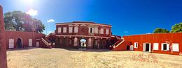 Fort Frederik Fort Frederik, St. Croix, USVI -- internal courtyard facing west.jpg