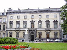 Brussel: Hotel van der Noot d'Assche, Paleis van de markies van Assche (1856-1858). Sinds 1948 zetel van de Raad van State.