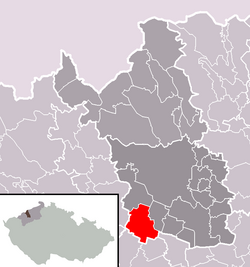 Location in Most District