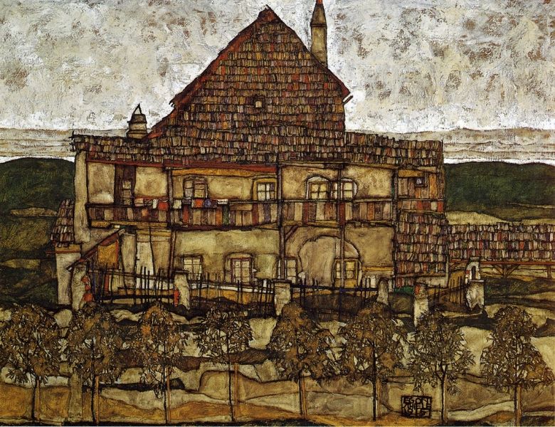 File:House with Shingles Egon Schiele 1915.jpeg