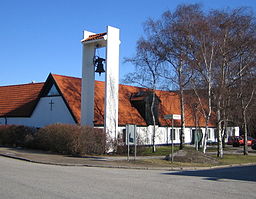 Hyllie kyrka i februari 2006