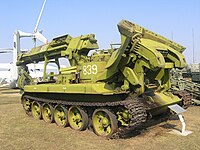 Инженерная машина разграждения ИМР-1 на базе танка Т-55