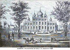 Iranistan, Residence of P.T. Barnum, 1848.jpg