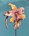 Orchid brooch