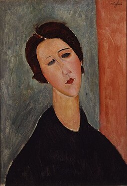 La Femme brune, Amedeo Modigliani, 1919-1920.