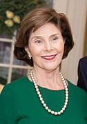 Laura Bush served from 2001 to 2009