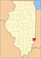 1841年、リッチランド郡の分離設立で小さくなってから現在までの領域
