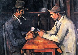 Paul Cézanne, Kartaši', ulje na platnu, 1892.-1893., 97x130 cm, privatno vlasništvo