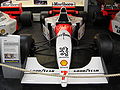 Mika Häkkinen's McLaren from the 1994 season on display