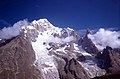 Mont Blanc (4808 moh., Mont Blanc-massivet, Haute-Savoie/Aostadalen) Foto: Jaap van der Veen