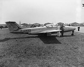 Vue de l'avion.