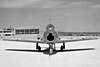 NACA North American F-86F Sabre at the Rogers Dry Lakebed, California (USA), in 1954 (E-1326).jpg