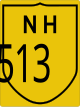 National Highway 513 shield}}