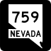 State Route 759 marker