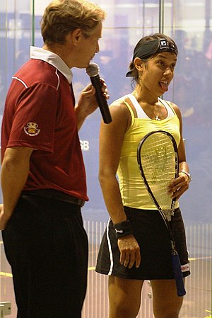 Nicol Ann David during CIMB Malaysian Open 2008