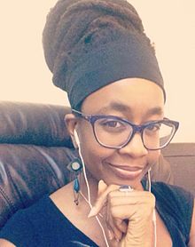 Nnedi Okorafor, author credited for coining the word "Africanfuturism" Nnedi Okorafor.jpg