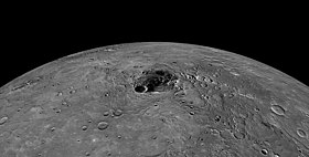 Северный полярный регион Меркурия