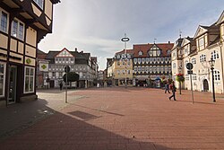 Ortsblick Lange Herzogstraße auf Stadtmarkt in Wolfenbüttel IMG 3042.jpg