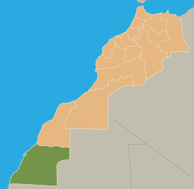 په مراکش کې د وادی الذهب لکویره موقیعت