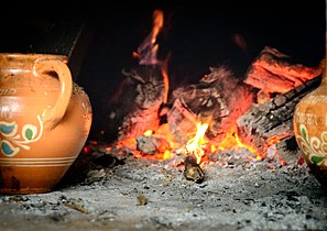 Піч для готування їжі в Опішні