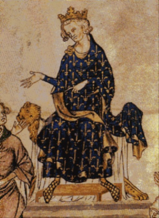 Miniature depicting the 43-year-old Philip