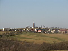 Polenz und der Polenzer Turm