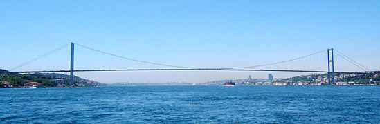 Pont du Bosphore à Istanbul.