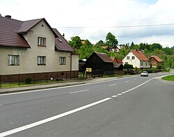 Pozděchov, main street