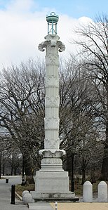 South column at Bartel-Pritchard Circle