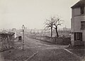 Rue d'Hautpoul et entrée des carrières de la rue Compans (Charles Marville).