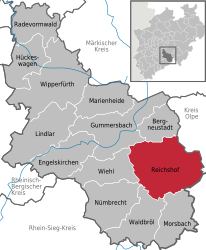 Reichshof – Mappa