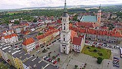 Pohled na historické centrum