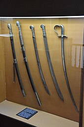 Spanish colonial swords in the Museum of the Royal Houses Santo Domingo - Museo de las Casas Reales 0399.JPG