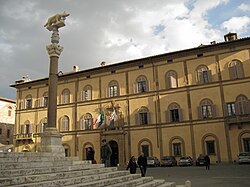 Palazzo Reale in Siena, the provincial seat.