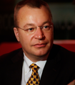 Stephen Elop, president and chief executive officer of the Nokia Corporation