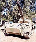 O TAM, o principal tanque de guerra do exército da Argentina.