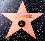 Los Simpson han ganado una estrella en el Paseo de la Fama de Hollywood.