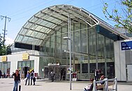 Het gemeenschappelijke U-Bahn/S-Bahn station in 2008.