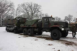 tracteur de l'armée polonaise,