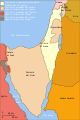 Mappa dei territori prima e dopo la guerra del Kippur (vedi qui per la vecchia versione "sgargiante")