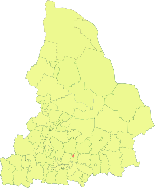 Малышевский городской округ на карте