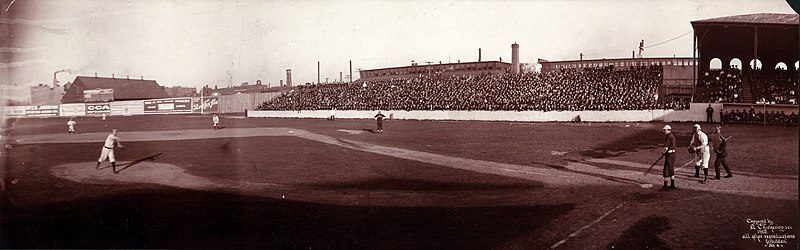 File:1903 Boston vs Chicago at Huntington Avenue Grounds.jpg