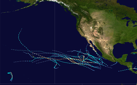 Image illustrative de l’article Saison cyclonique 2016 dans l'océan Pacifique nord-est